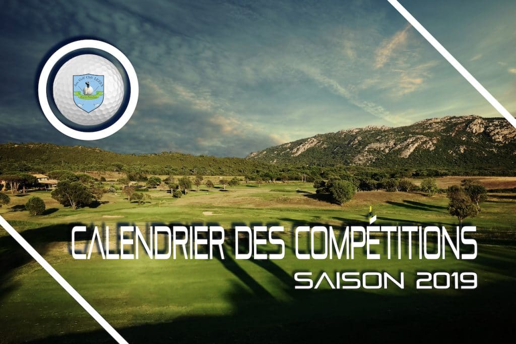 Calendrier Compétitions 2019