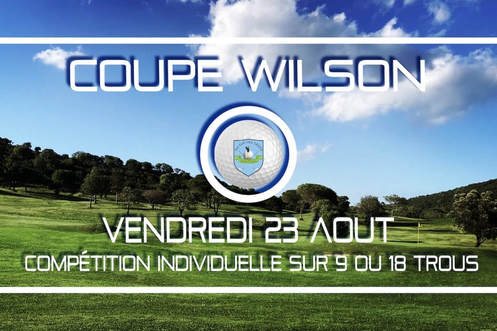 Résultats Coupe Wilson